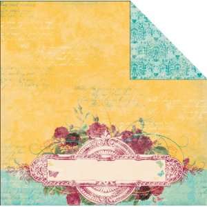  Ambrosia Double Sided Cardstock 12X12 Marigold