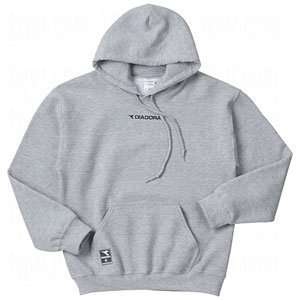 Diadora Mens Hooded Sweatshirt Athletic Grey/Large  Sports 