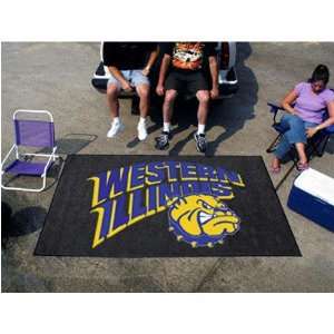 Western Illinois Leathernecks NCAA Ulti Mat Floor Mat (5x8)  