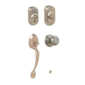  Schlage FE365 PLY GEO Plymouth Electronic Keypad Handleset 
