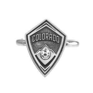 Colorado Rapids Sterling Silver Ring   Silver 9