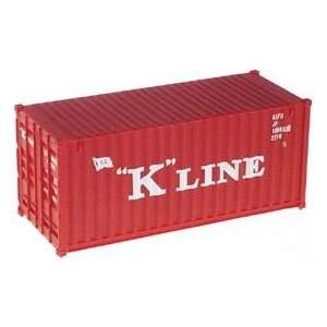    Walthers 20 Fully Corrugated Container   K Line Toys & Games