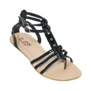 Womens Roman Gladiator Sandals Flats Thongs Shoes 4 colors