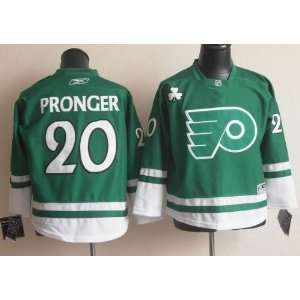 St Pattys Day Chris Pronger Jersey Philadelphia Flyers 
