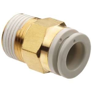   Tube Fitting with Sealant, Adapter, 10 mm Tube OD x 3/8 NPT Male