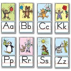  Bb Set Alphabet Trad Manuscript Kid