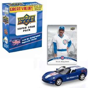 Chicago Cubs 2008 Chevrolet Corvette Die Cast with Billy Williams HOF 