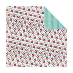  New   Lime Twist Happy Go Lucky Double Sided Paper 12X12 