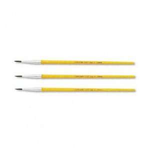  Crayola® Watercolor Brush Set BRUSH,PAINT,CMLHAIR,3PK#2 