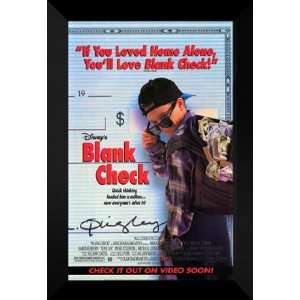  Blank Check 27x40 FRAMED Movie Poster   Style A   1994 