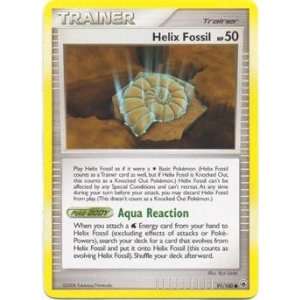  Helix Fossil COMMON #091   Pokemon DP5 Majestic Dawn Toys 