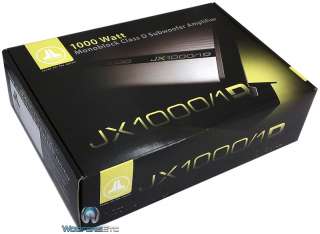 JX1000/1D JL AUDIO AMP 2000W MAX SUB AMPLIFIER 1000/1  