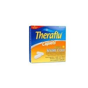  TheraFlu Daytime Severe Cold Relief Caplets   24 Coated 