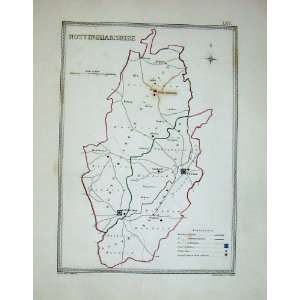  Topographical Map England Nottinghamshire Newark