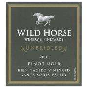 Wild Horse Unbridled Pinot Noir 2010 