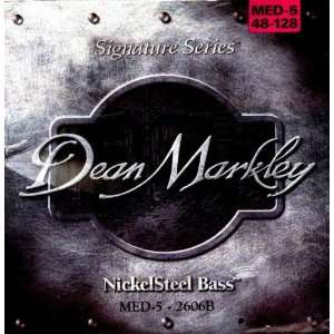  Dean Markley Bass NickelSteel 5 String, .048   .128, 2606B 