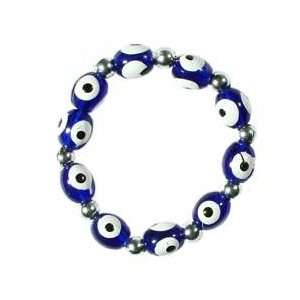 Dark Blue Evil Eye Bracelet Arts, Crafts & Sewing