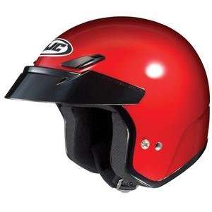  HJC CS 5N Solid Helmet   2X Large/Metallic Candy Red Automotive
