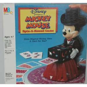   Disney Presents MICKEY MOUSE SPIN A ROUND Card Game 