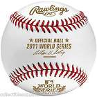 BRAND NEW MLB 2011 WORLD SERIES OFFICIAL GAME BALL BASEBALL