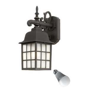    Outdoor Wall Lantern with 6 Watt LED Lamp