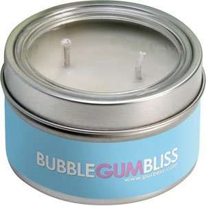  Bubble Gum Bliss Soy Candle   Travel Tin 