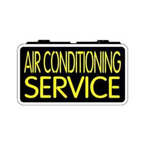  Air Conditioning Service Backlit Sign 13 x 24