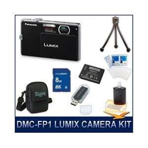  Panasonic LUMIX DMC FP1 FP1 Black Digital Camera, 12 MP 