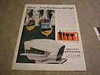 1958 McCulloch Scott Atwater 60 Outboard Motor Boat Large Ad