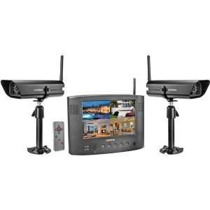   Wireless Security Surveillance System with 2 Cameras