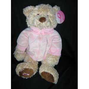  Breast Cancer 16 Plush Bear in Pink Jacket Toys & Games