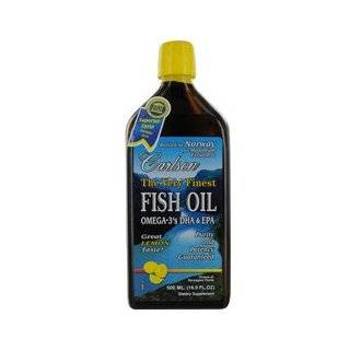Carlson The Very Finest Fish Oil Liquid Omega 3 Lemon, 500ml