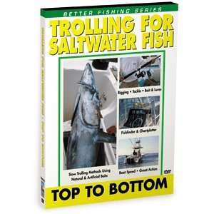  DVD Trolling For Saltwater Fish Top To Bottom Artist Not 
