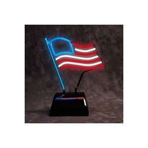  USA Flag Neon Sculpture 13 x 16