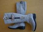 Cesare Paciotti 4US Italy Tall Boots Gray Suede 7 NEW + Missoni 