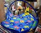 Snappy Baby Pop up play activity gym w/ 3 plush rattle toys New 
