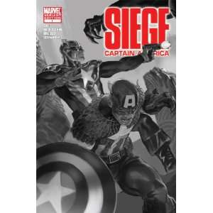  Siege Captain America #1 Djurdjevic Sketch Variant Cover Books