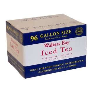 100% Pure Ceylon Gallon sized Iced Tea Filter Packs   96 Count Case 