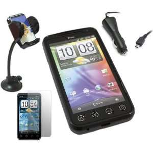   Windscreen Holder For HTC Evo 3D Andriod SmartPhone Electronics