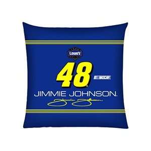  Jimmie Johnson Team Toss Pillow 18x18   NASCAR NASCAR 