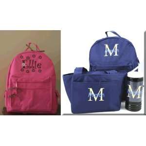  Monogrammed Backpacks