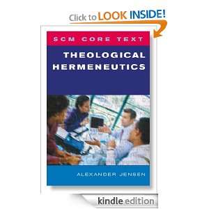 SCM Core Text Theological Hermeneutics Alexander Jensen  