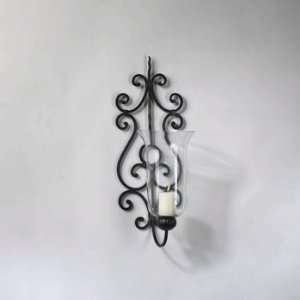  Cyan Lighting 01595 Harp Wall Candle Holder, Old World 