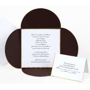  Pochette Invitation Kit   Caramel (10 Pack) Arts, Crafts 