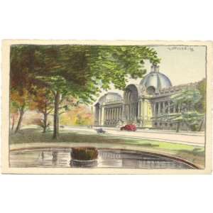   1940s Vintage Postcard Le Petit Palais   Paris France 