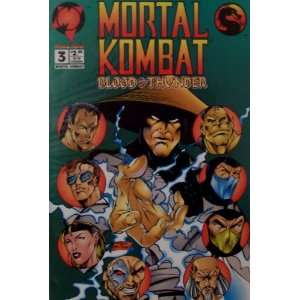  Mortal Kombat Blood & Thunder #3 (September 1994) Malibu 