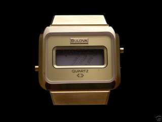 Vintage BULOVA LCD N7 Watch Case Mens NOS  