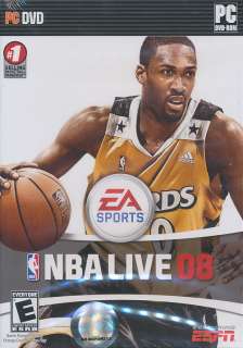 NBA LIVE 08 Basketball ESPN 2008 PC Game NEW in BOX 014633153491 