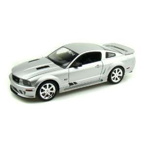  2007 Saleen Ford Mustang S281E 1/18 Silver Toys & Games
