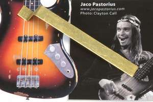 Fender USA Vintage Jazz Bass Brass Bridge Grounding Strap  